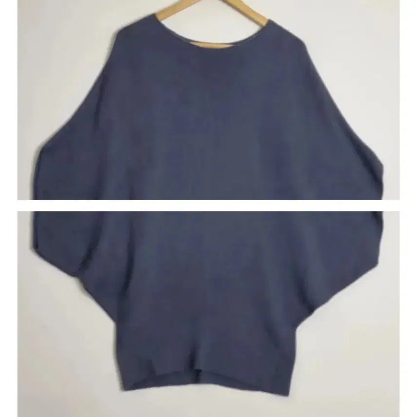 [BUNJANG] Uniqlo Batwing Knit Ivory [M] / 유니클로 가오리 니트 [M] (아이보리색 판매)