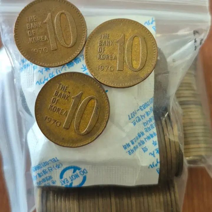 [BUNJANG] 1970 10 Won Copper Coin (100 pcs) / 1970년 10주화(적동화)  100개A급 48000