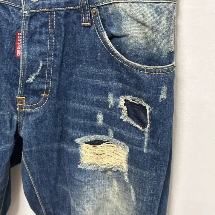 [BUNJANG] Dsquared2 Washed Distressed Jeans Size 34 / 디스퀘어드2 워싱 데미지 청바지 34사이즈