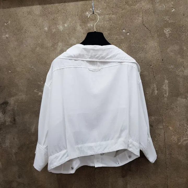 [SOLD OUT] 한섬 시스템 2022 오버핏 카라넥 셔츠 88-98-165사이즈
