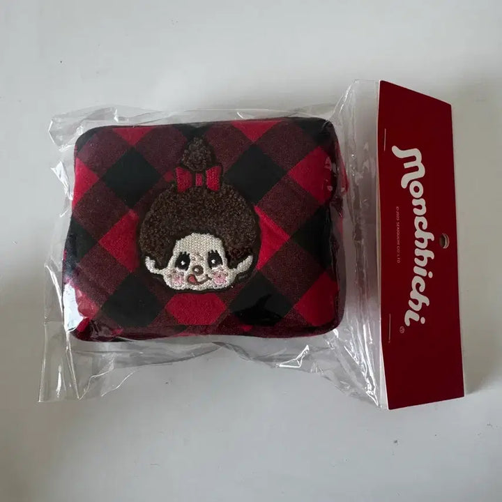 [SOLD OUT] 몬치치 체크 파우치