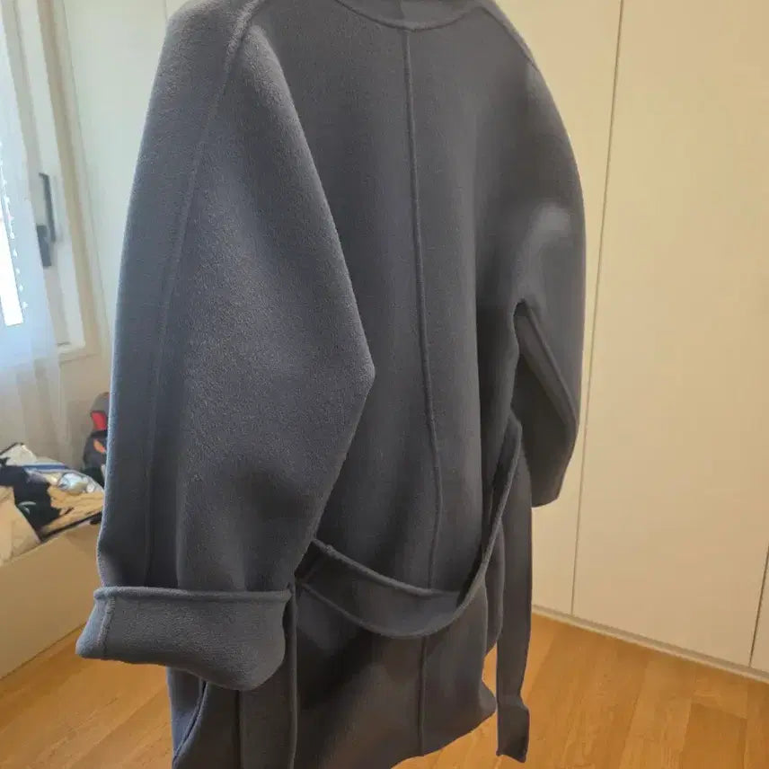 [SOLD OUT] Max Mara Weekend 버진울 반코트 허리벨트