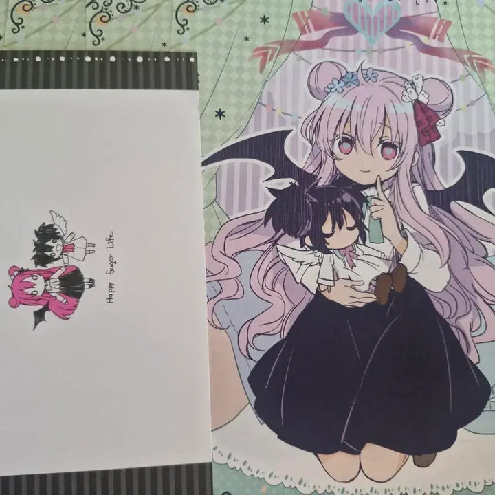 [BUNJANG] Happy Sugar Life Letter Set - Paper and Envelope / 백합 gl 해피슈가라이프 편지지 판매