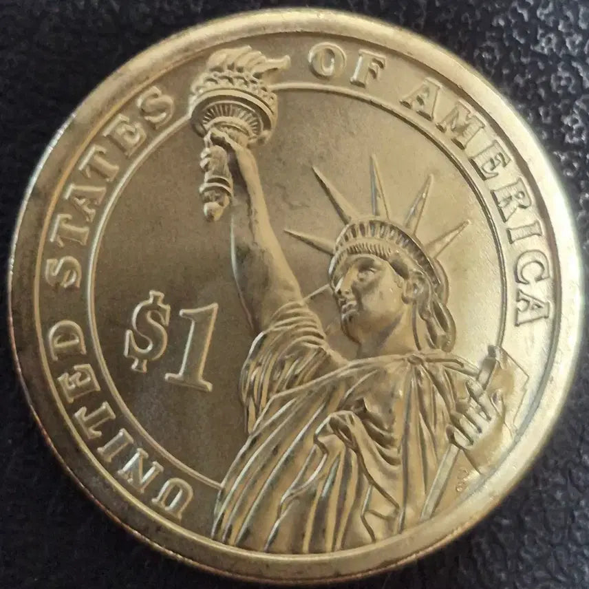 [BUNJANG] 2009 John Tyler 10th President Commemorative Coin (Uncirculated) / 2009년존 타일러 10대 대통령P 기념 주화(완전. 미사용)