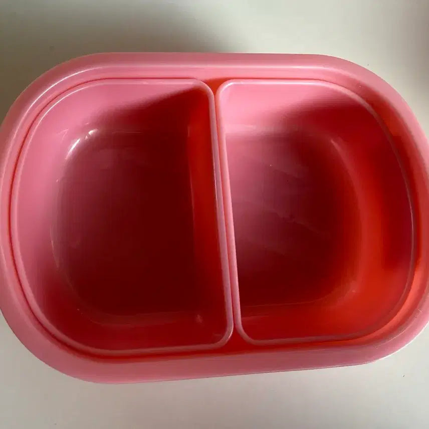 [BUNJANG] Vintage Kitty Flower Lunch Box / (마지막 가격내림!) 고전키티 도시락