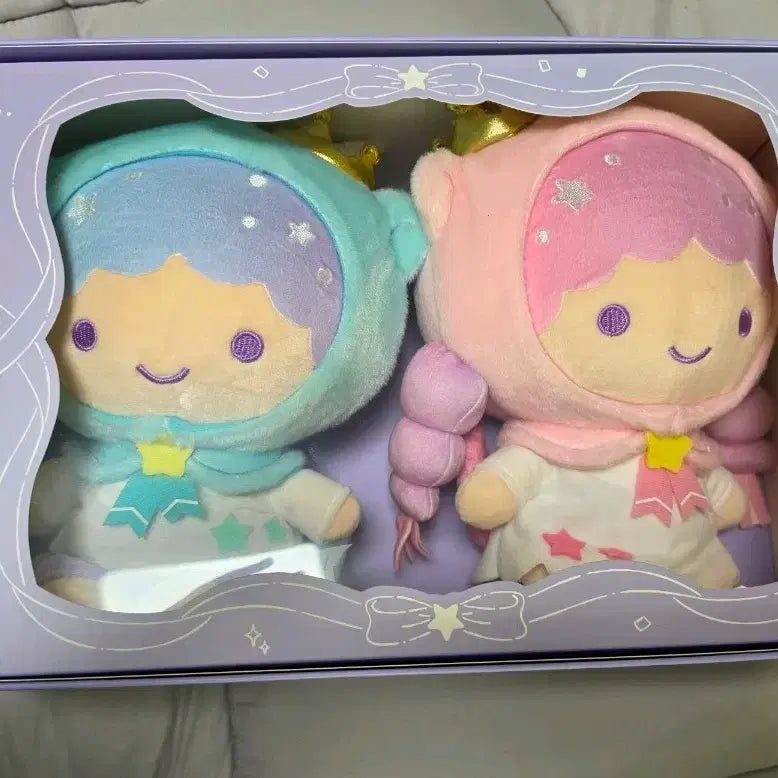 [BUNJANG] Sanrio Little Twin Stars 50th Anniversary Doll Set / 산리오 리틀 트윈스타 50주년 인형 세트