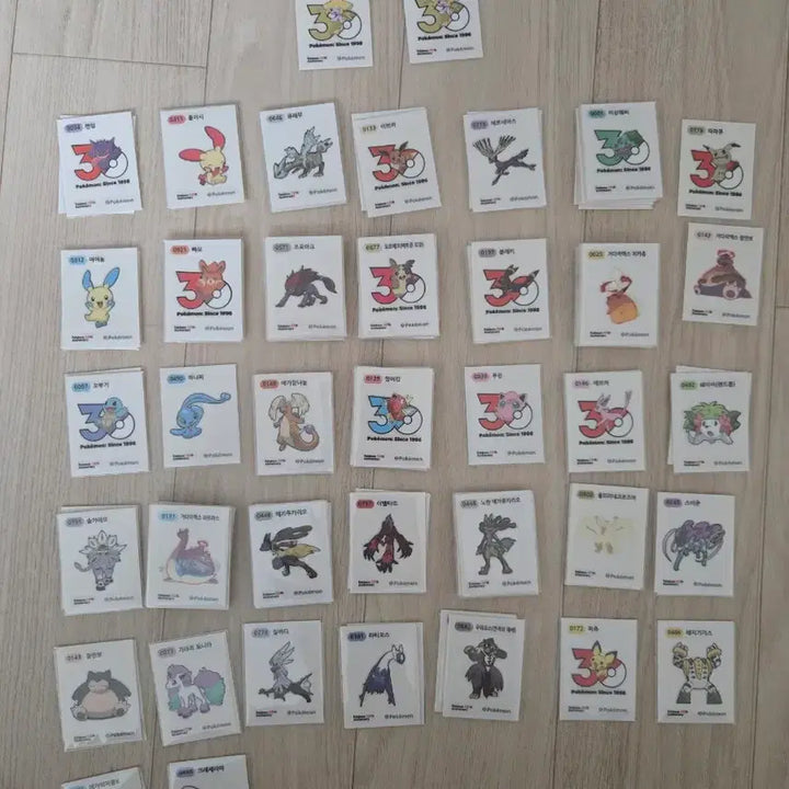 [BUNJANG] Pokemon Sticker Collection / 포켓몬 띠부씰 판매