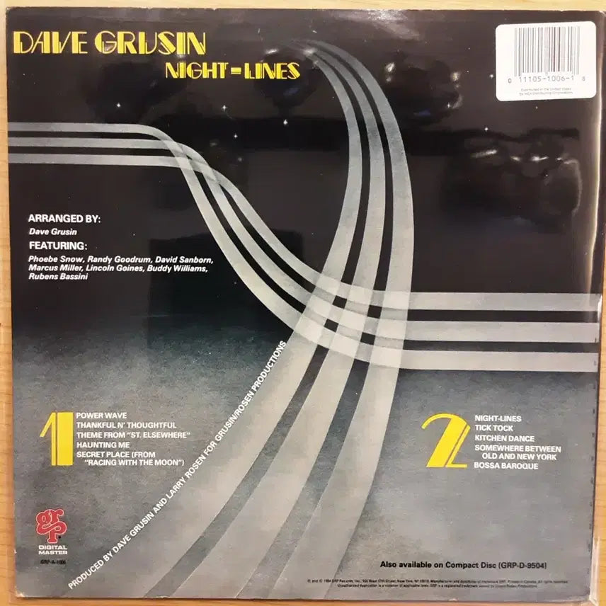 [BUNJANG] Dave Grusin LP Vinyl Record / 데이브 그루신 lp
