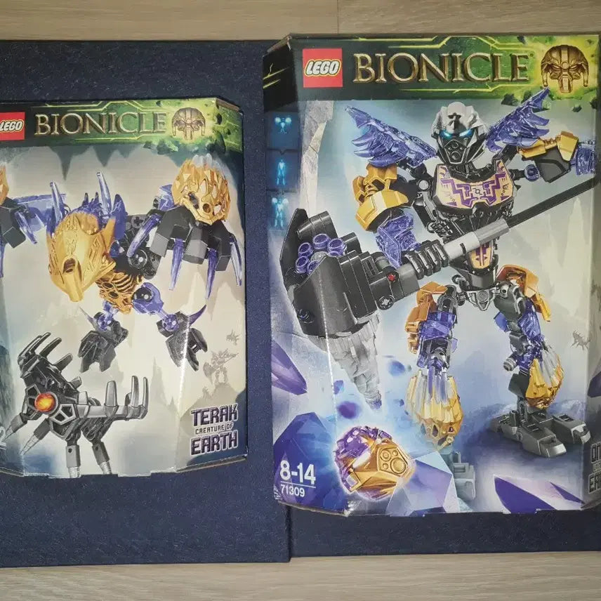[BUNJANG] Lego Bionicle 71312 Onua + Terak Combined Set / (개별판매X)레고 바이오니클 71312 오누아+테락 합본