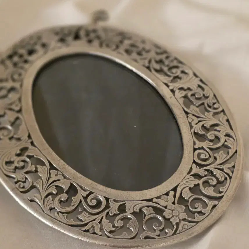 [BUNJANG] Openwork Floral Scroll Photo Frame / 오픈워크 실플 포토프레임
