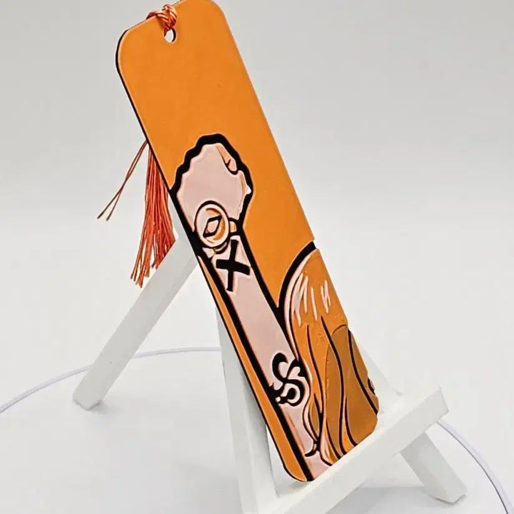 [BUNJANG] 3D Memory Art One Piece Nami Arm Tattoo Bookmark / [3D 메모리 아트] 원피스 나미 팔 타투 책갈피