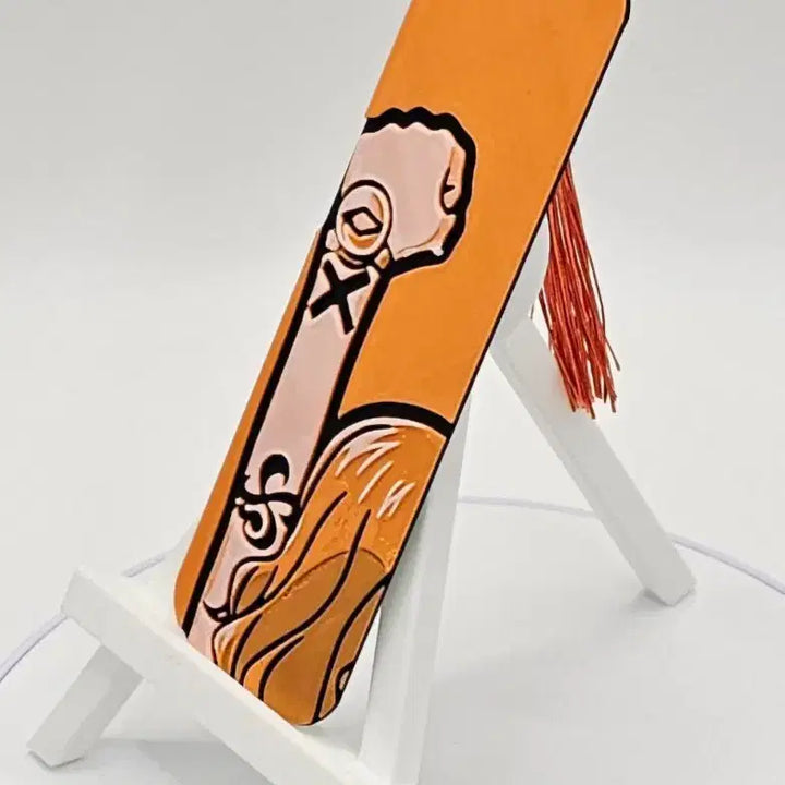 [BUNJANG] 3D Memory Art One Piece Nami Arm Tattoo Bookmark / [3D 메모리 아트] 원피스 나미 팔 타투 책갈피
