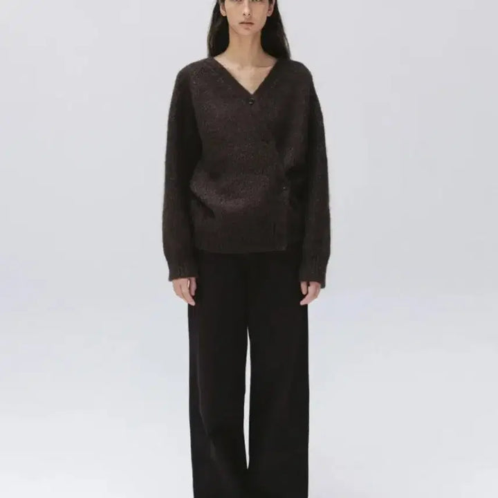 [BUNJANG] MOIA Two-Way Cardigan (Trench Roast) / 모이아 two way 가디건(trench roast)