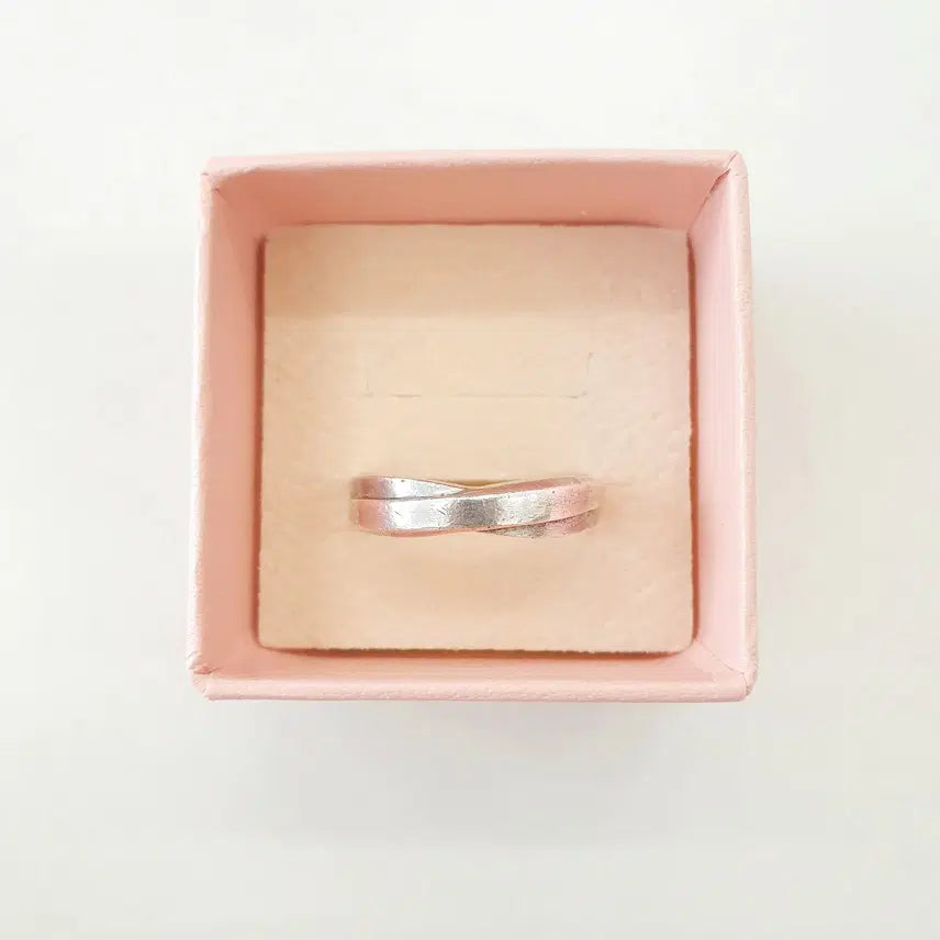 [BUNJANG] Cross Sterling Silver Ring Size 16 / 크로스 은반지 16호 (089)