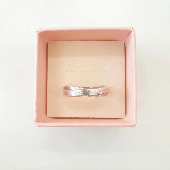[BUNJANG] Cross Sterling Silver Ring Size 16 / 크로스 은반지 16호 (089)