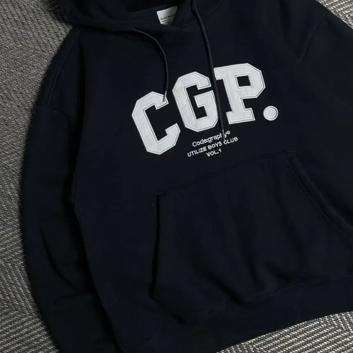 [BUNJANG] Code Graphy CGP Big Logo Sweat Hoodie T-shirt / 코드그라피 CGP 빅로고 스웻 후드 티셔츠o 6197