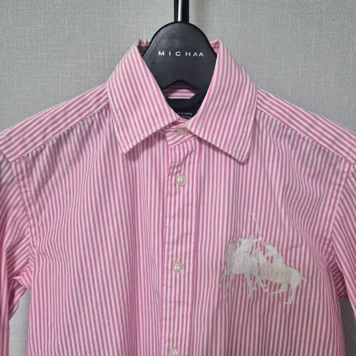 [BUNJANG] Polo Ralph Lauren Big Pony Striped Cotton Shirt XS / 랄프로렌 폴로 XS 빅포니 셔츠 W-긴팔-348