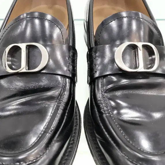 [BUNJANG] Dior Granville Loafers Black Patent Leather Shoes / 디올 그랜빌 로퍼 블랙 유광 구두 3LO138ZJQ_H900 백화점