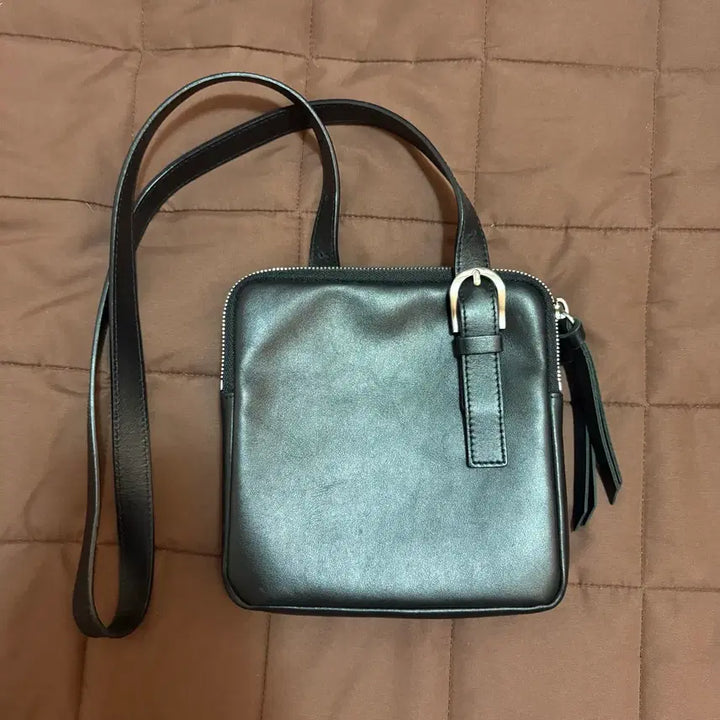 [BUNJANG] MinuteMute Square Bag Black / 미닛뮤트 스퀘어백 블랙