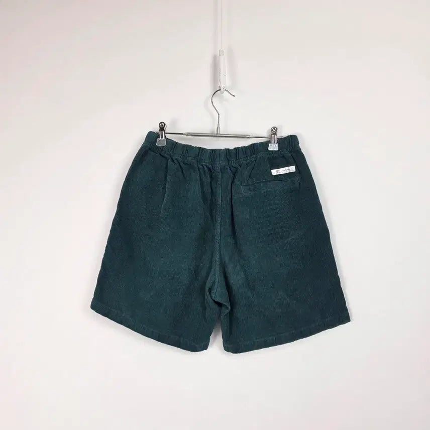 [BUNJANG] Critic Wear Corduroy Belted Banding Shorts Teal Men&