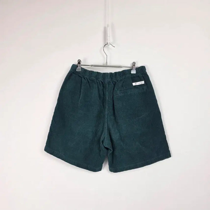 [BUNJANG] Critic Wear Corduroy Belted Banding Shorts Teal Men&