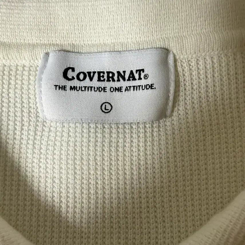 [BUNJANG] Covernat Cotton T-Shirt / 커버낫 반팔 코튼