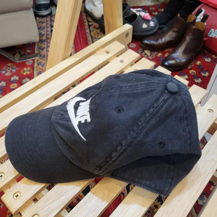 [BUNJANG] Nike Logo Ball Cap Black / 나이키 로고 볼캡 블랙