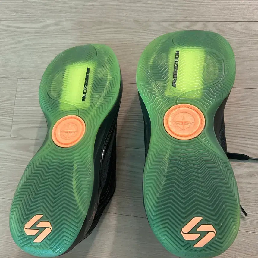 [BUNJANG] Nike Jordan Luka 2 PF Basketball Shoes Black/Orange US 8.5 (New) / 나이키 조던 루카 2 PF 블랙/오렌지 260 (새제품)