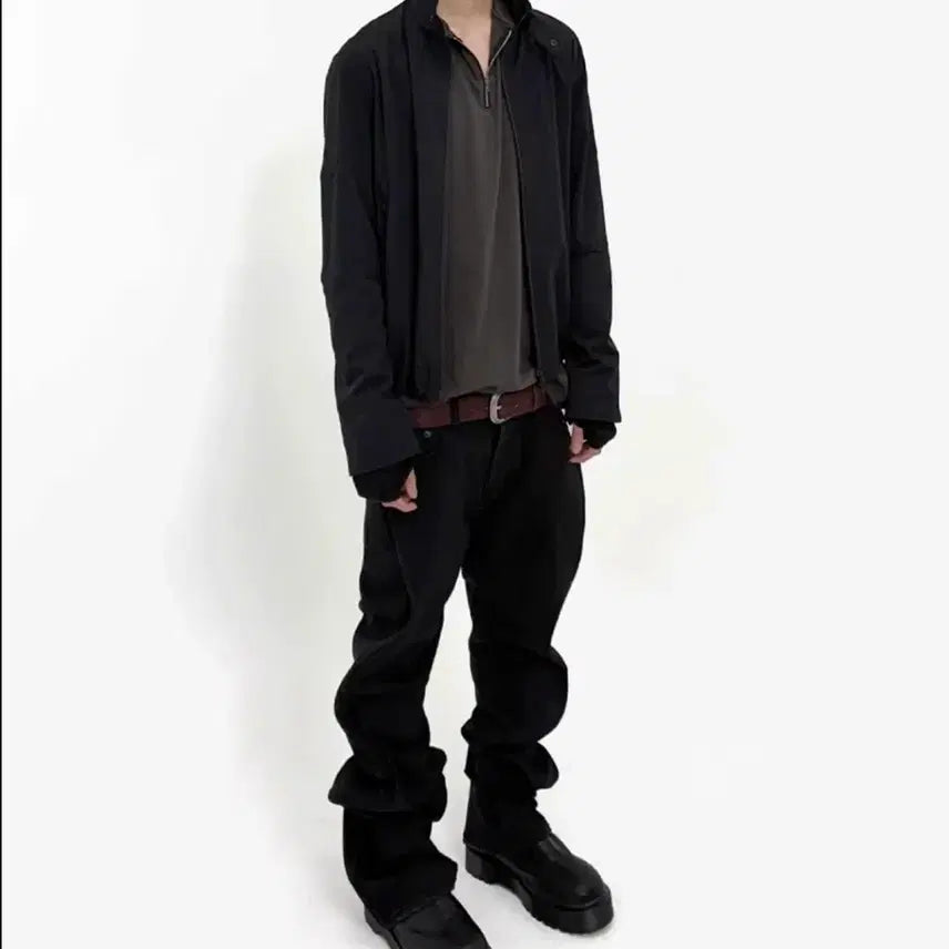 [BUNJANG] Undermycar Side Wire Core Denim Black / [1] 언더마이카 사이드 와이어 코어 데님 블랙