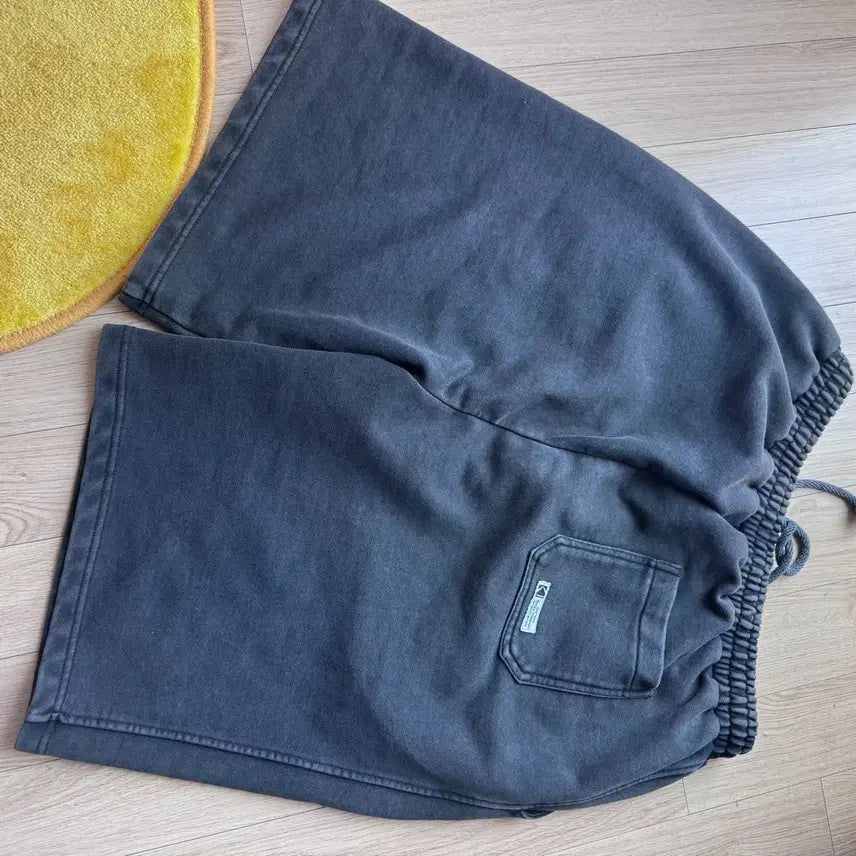 [BUNJANG] Kodak Washing 6-Panel Shorts Black / 코닥 워싱 6부 반바지 블랙