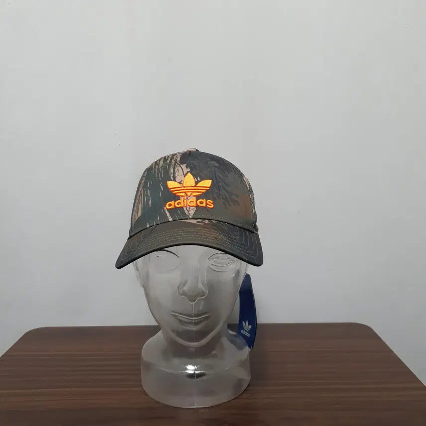 [BUNJANG] Adidas Originals 90s-00s Flame Y2K Camo Ball Cap / 아디다스 오리지널스 90~00s 불꽃 y2k 카모 볼캡 모자 새상품