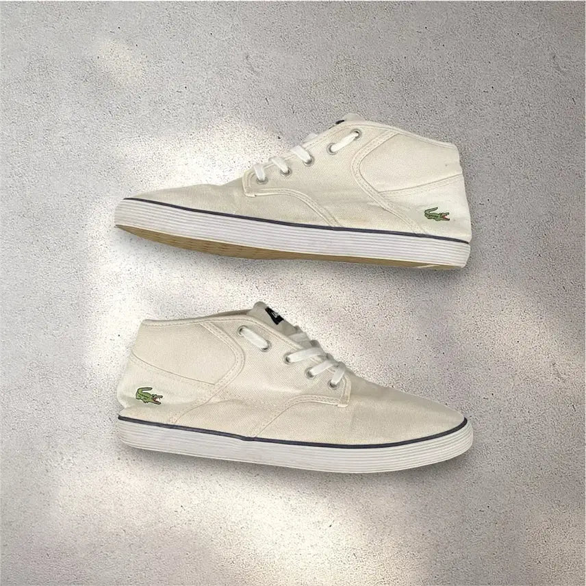 [BUNJANG] Lacoste Canvas Sneakers 255mm / [255] 라코스테 캔버스 스니커즈 (No.650)
