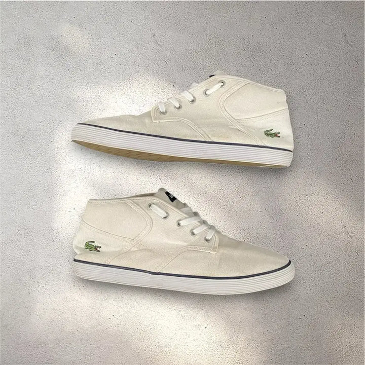 [BUNJANG] Lacoste Canvas Sneakers 255mm / [255] 라코스테 캔버스 스니커즈 (No.650)