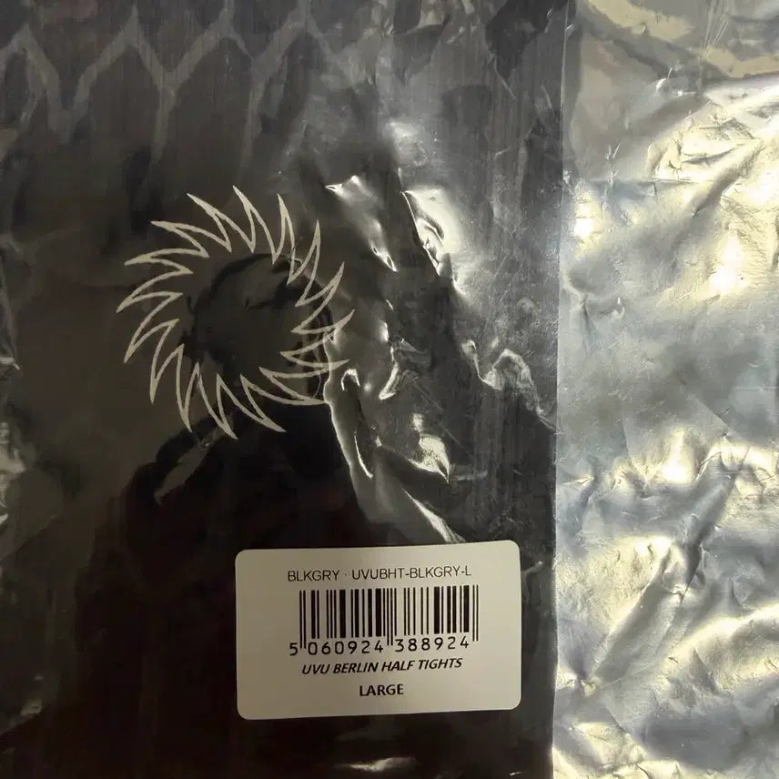 [BUNJANG] LUVU Berlin Half Tights - Black Honeycomb Pattern / [L] uvu 베를린 하프 타이즈