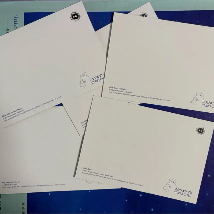 [BUNJANG] Ghibli Studio Official Postcard Bundle Set / 지브리 스튜디오 정품 엽서 일괄