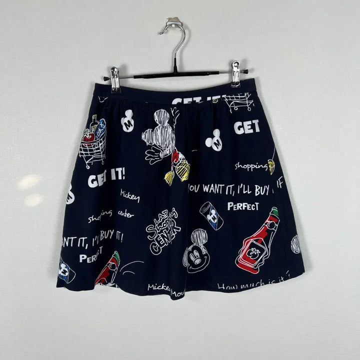 [BUNJANG] LAP Disney Navy Skirt / LAP 랩 디즈니 스커트 치마 여64 S 라덴 빈티지