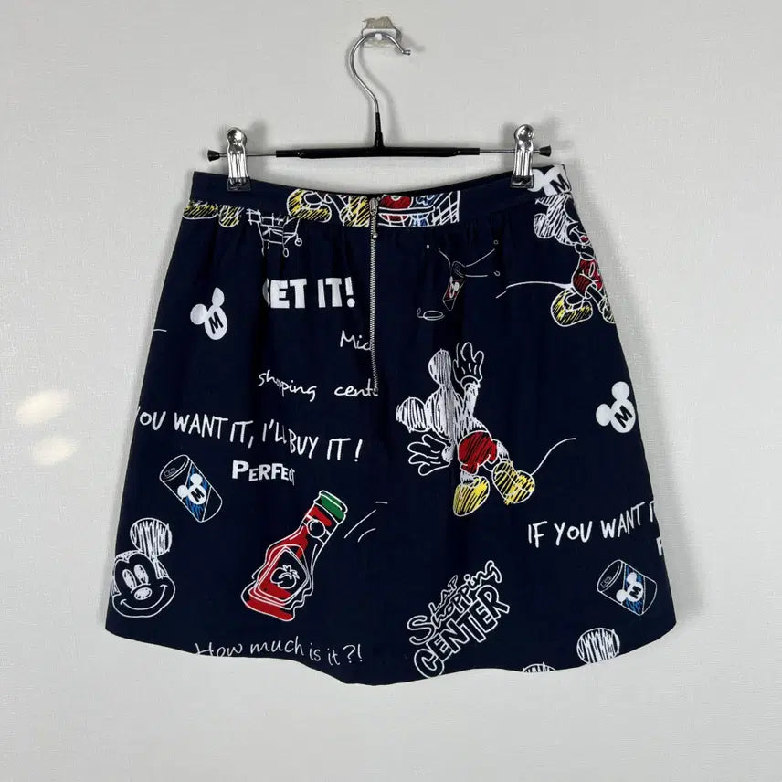 [BUNJANG] LAP Disney Navy Skirt / LAP 랩 디즈니 스커트 치마 여64 S 라덴 빈티지