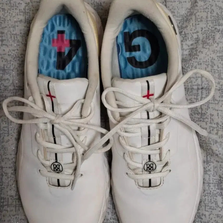 [BUNJANG] G/FORE MG4 Golf Shoes White Leather Size 265 / (가격포기) 지포어(G/FORE) 골프 럭셔리 MG4 골프화 265