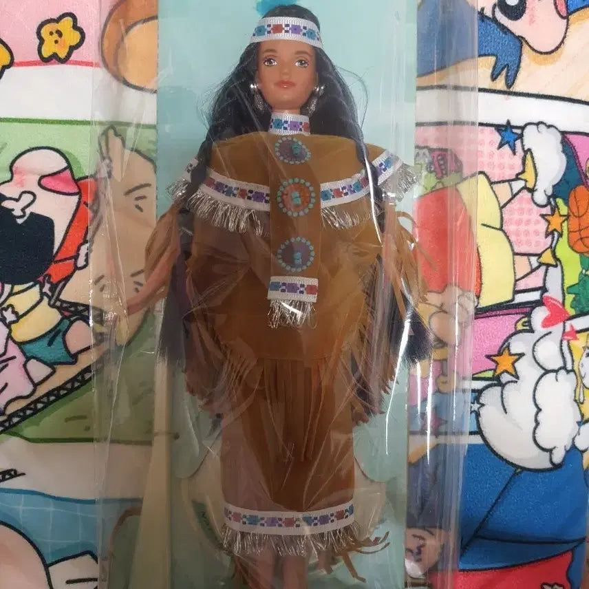 [BUNJANG] Native American Theme Barbie Doll / 바비 인형 아메리카 원주민 테마