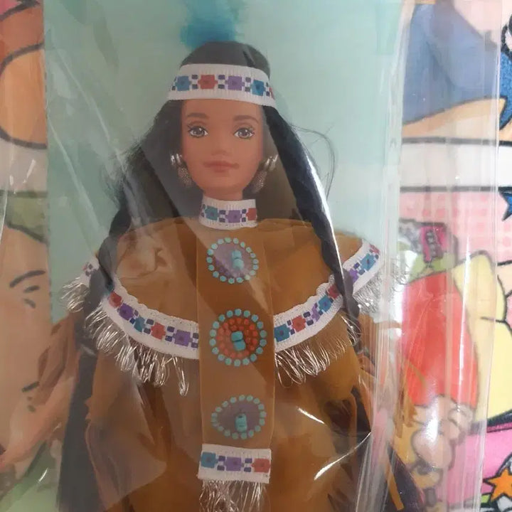[BUNJANG] Native American Theme Barbie Doll / 바비 인형 아메리카 원주민 테마