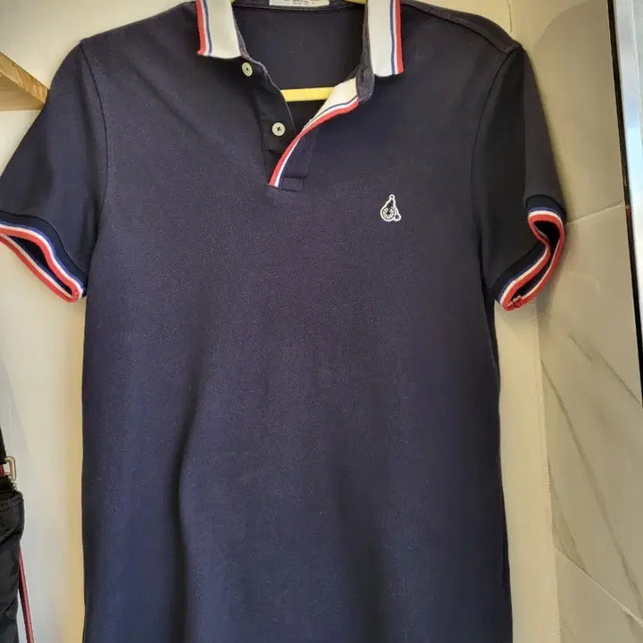 [BUNJANG] Beanpole Golf Pique Shirt Navy / 빈폴 골프 피케 셔츠 네이비