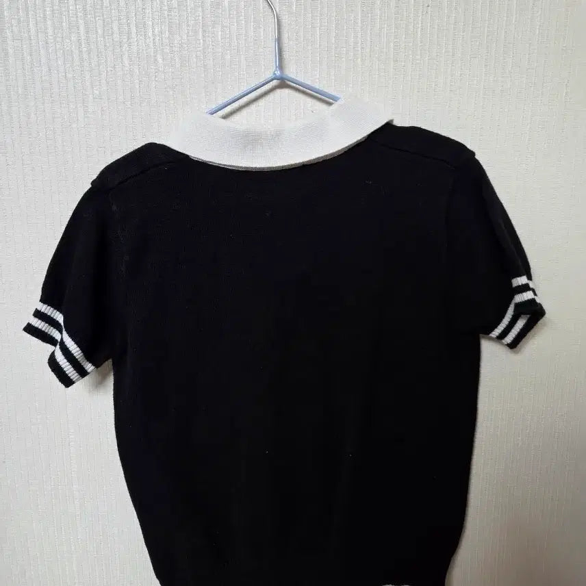 [BUNJANG] Bobo Choses Knit Collar Short Sleeve 4-5y / 보보쇼즈 니트 카라 반팔 4-5y