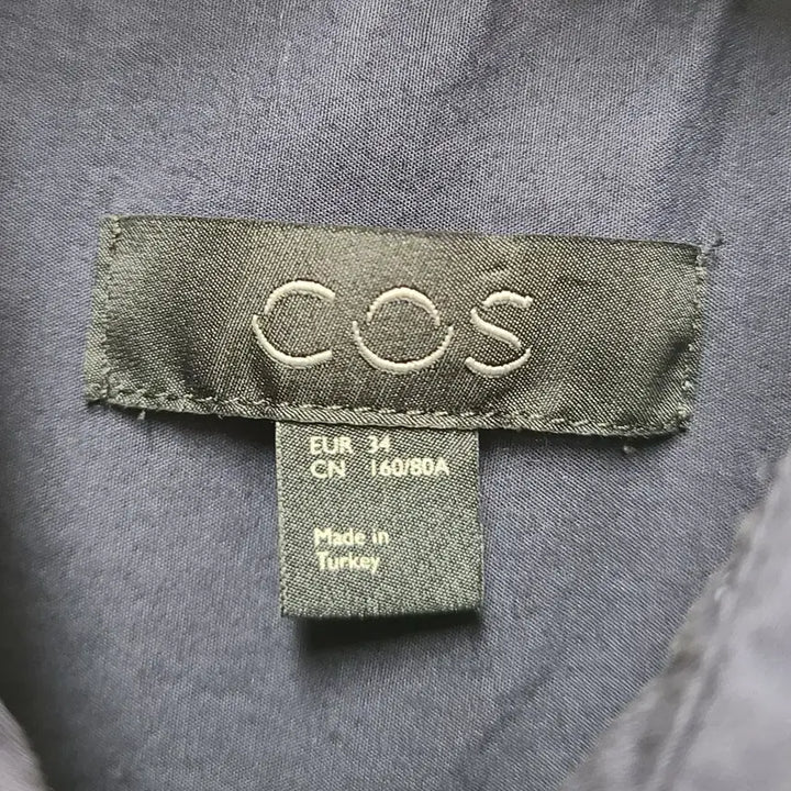 [BUNJANG] COS Navy Cotton Shirt Dress with Smocking Detail / 코스 셔츠형 원피스 55