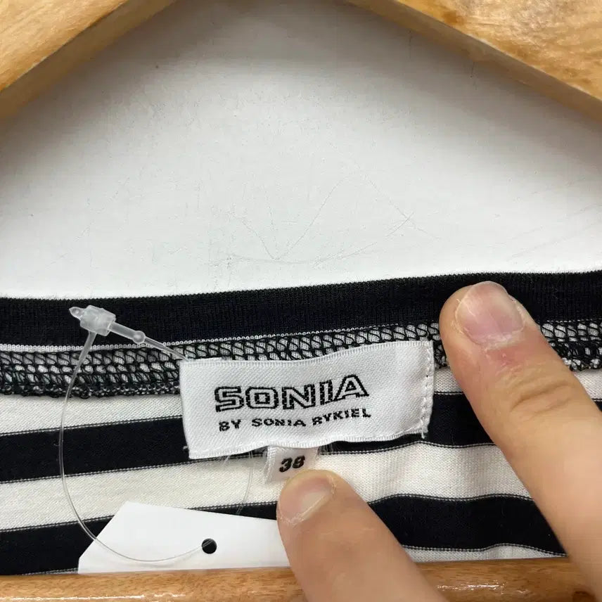 [BUNJANG] Sonia Rykiel Vintage Stripe Short Sleeve T-Shirt Women&