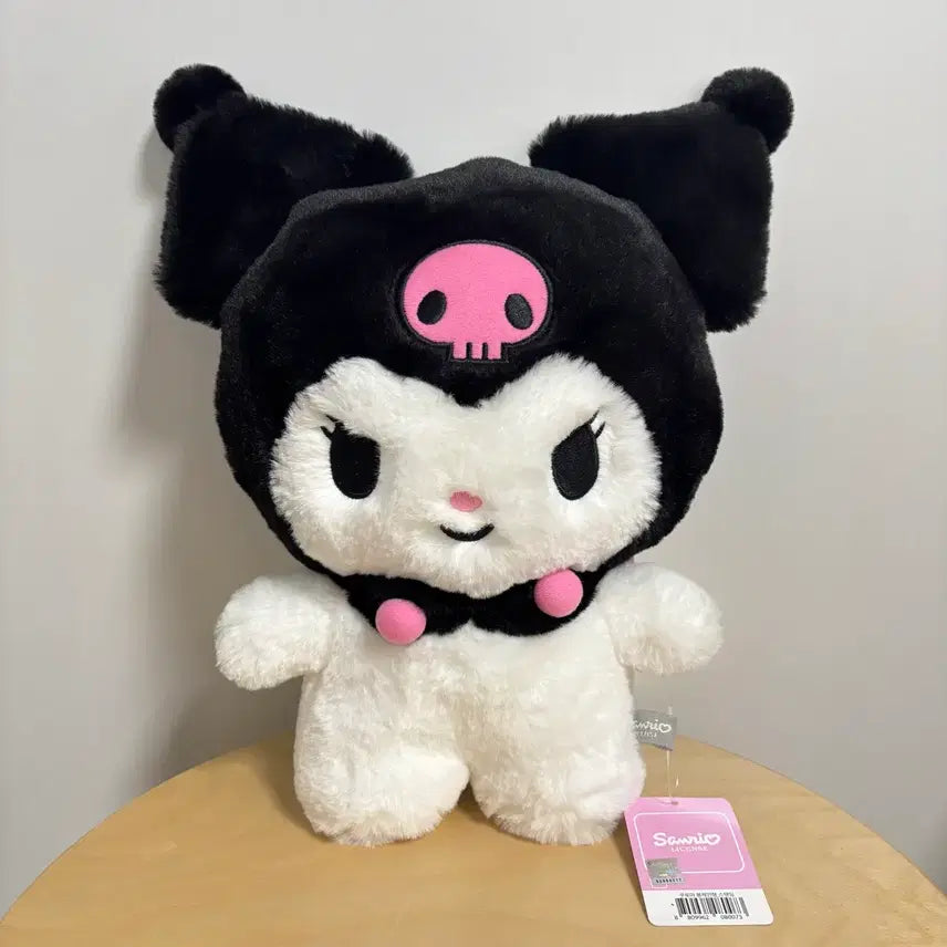[BUNJANG] Sanrio Kuromi Standing Plush Doll - Medium Size / 정품 산리오 쿠로미 스탠딩 봉제인형 중형인형