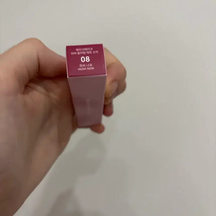 [BUNJANG] WAKEMAKE Lipstick 08 Hush Now / 웨이크메이크 08 허쉬나우