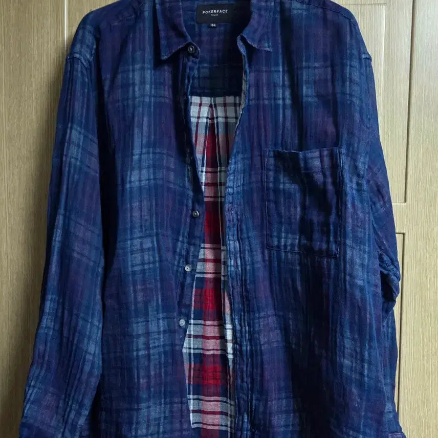 [SOLD OUT] 포커페이스 더블페이스 체크셔츠 44