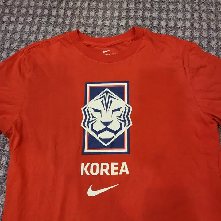 [BUNJANG] Nike Korea Tiger Graphic T-Shirt - Red, L / 나이키 반팔티 레드 L 1