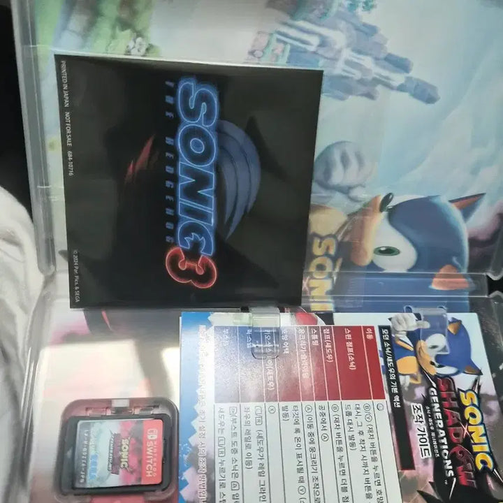 [BUNJANG] Nintendo Switch Sonic Generations Game / 닌텐도 스위치 소닉 섀도우 제너레이션즈 게임