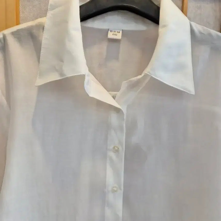 [BUNJANG] Morgan Oversized Shirt White Size 55 / 모르간 오버핏 서츠 55 거의새
